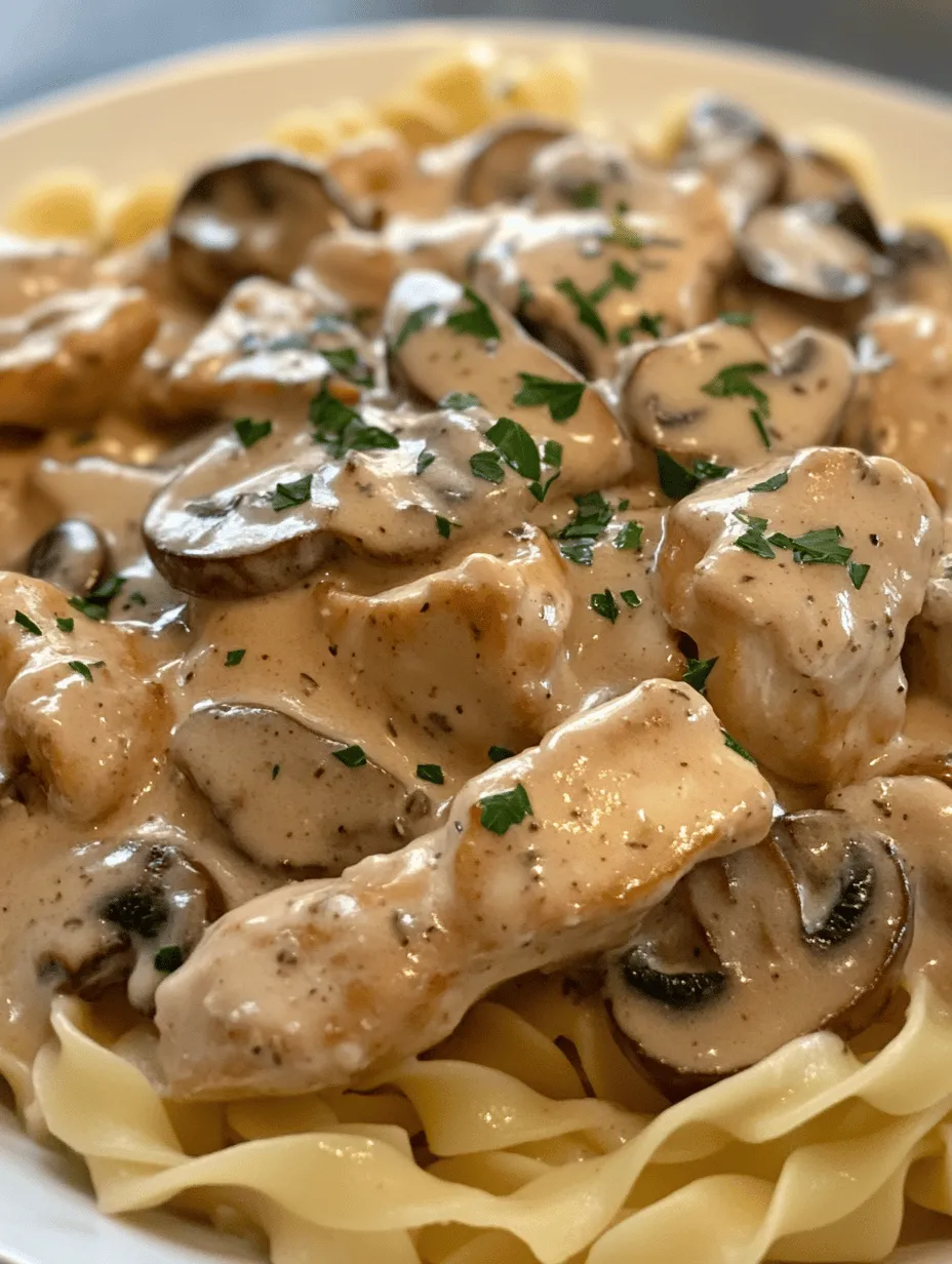 If you are seeking a comforting and hearty meal that warms both the heart and the stomach, look no further than Chicken Mushroom Stroganoff. This delightful dish combines tender chicken, earthy mushrooms, and a rich, creamy sauce that envelops your choice of pasta or rice, making it a perfect candidate for weeknight dinners or family gatherings. Its robust flavors and creamy texture not only satiate hunger but also provide a sense of nostalgia, reminiscent of cozy family meals around the dinner table.