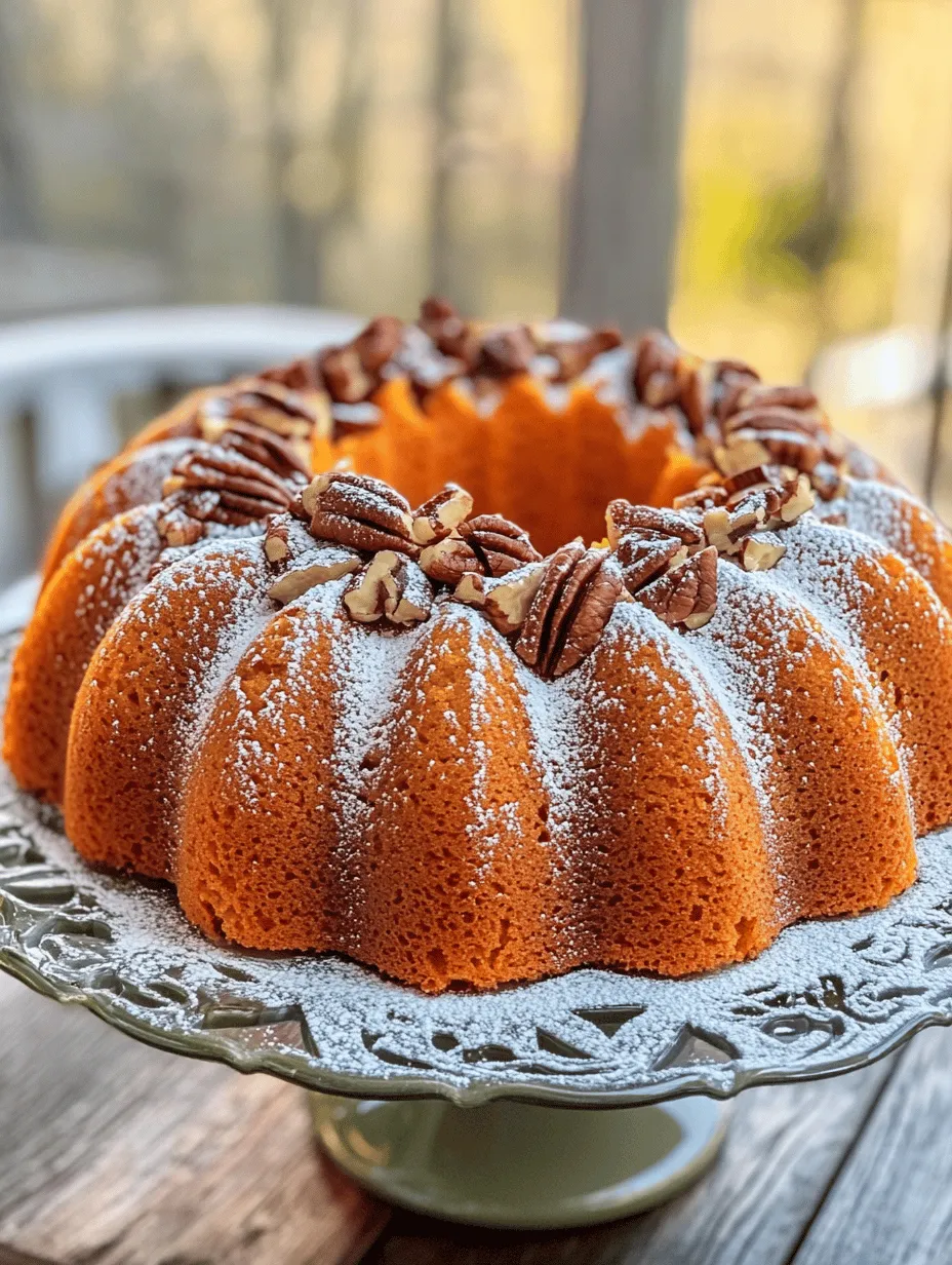 Sweet potatoes have long been a beloved staple in many households, transcending their traditional roles in savory dishes to find a special place in the world of desserts. Their natural sweetness, vibrant color, and creamy texture make them an ideal ingredient for creating delightful confections. Among these, the Sweet Potato Bundt Cake Delight stands out as a seasonal favorite, bringing warmth and joy to autumn and winter gatherings. This cake not only showcases the sweet potato's rich flavors but also offers a moist, tender crumb that keeps everyone coming back for more.