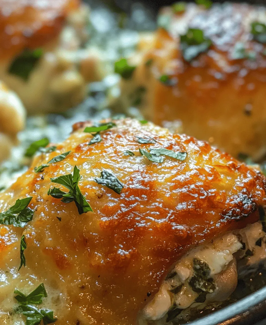 A successful dish starts with high-quality ingredients that not only enhance the taste but also contribute to its nutritional value. Let’s break down the key components of our Savory Herb & Cheese Stuffed Chicken Thighs.