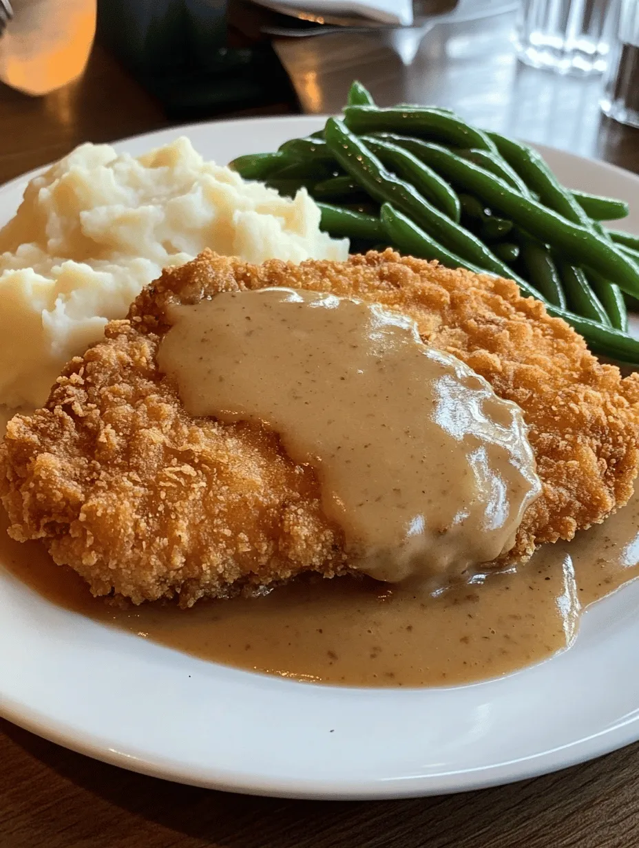 There’s something incredibly comforting about a plate of crispy chicken fried steak. This dish, with its golden-brown crust and savory flavors, has a way of warming the heart and satisfying the soul. Originating from the Southern United States, chicken fried steak has become a beloved staple in many households, often gracing the dinner tables during family gatherings and cozy weeknight meals. Its rich history and mouthwatering taste make it a quintessential comfort food that transcends generations.