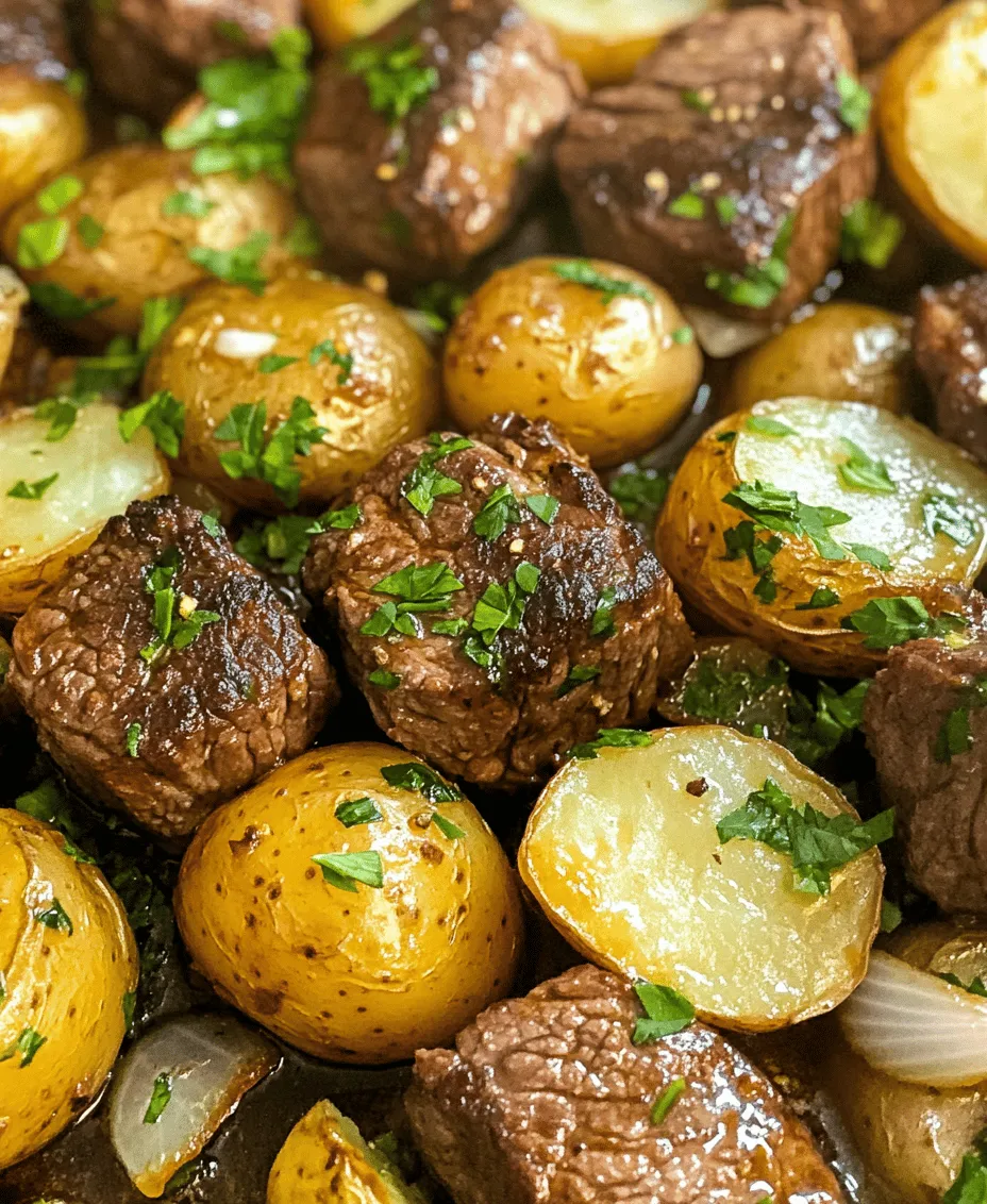 Are you searching for a comforting and hearty dish that can easily suit a busy weeknight or elevate a special family gathering? Look no further than Slow Cooker Garlic Butter Beef Bites & Potatoes. This delightful recipe combines the richness of tender beef, the aromatic allure of garlic, and the buttery goodness of perfectly cooked baby potatoes to create a meal that is loved by both children and adults alike.