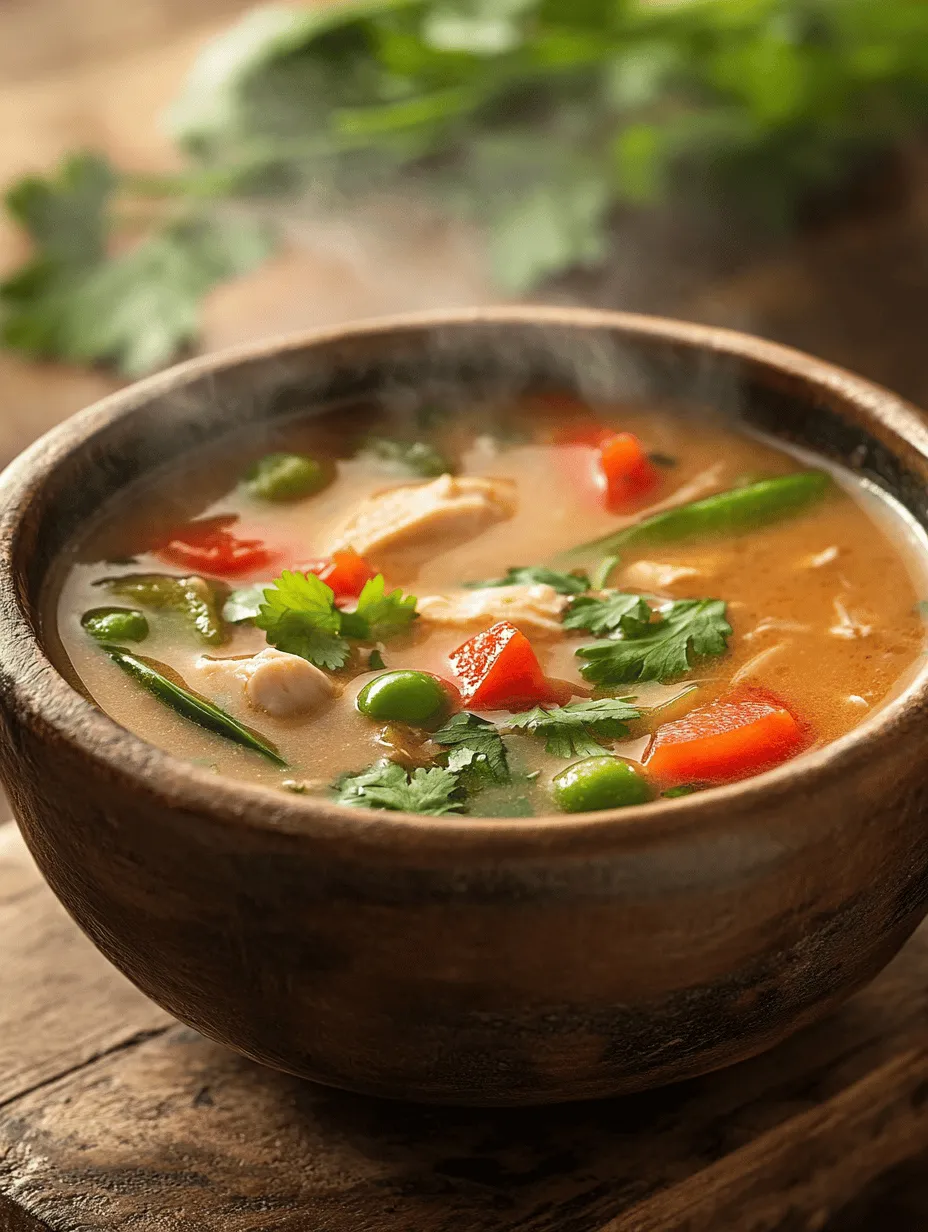 To appreciate the Quick & Easy Thai Curry Chicken Soup fully, it’s essential to understand the essence of Thai curry and its many forms. Thai curry is a complex blend of ingredients that results in a dish bursting with flavor. Unlike Indian curries, which often rely heavily on spices, Thai curries are characterized by their use of fresh herbs, aromatic vegetables, and unique pastes.