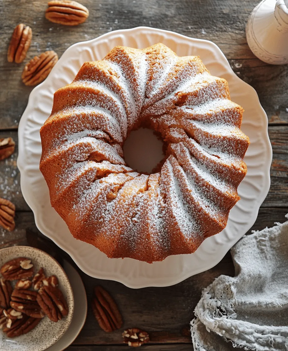 As the leaves change color and the air turns crisp, seasonal flavors start to take center stage in our kitchens. One standout recipe that captures the essence of autumn is the Sweet Potato Bundt Cake Delight. This moist and flavorful cake is not only a feast for the eyes but also a delightful addition to any gathering, whether it be a cozy family dinner or a festive holiday celebration. The unique combination of sweet potatoes and warm spices creates a treat that is both comforting and satisfying.