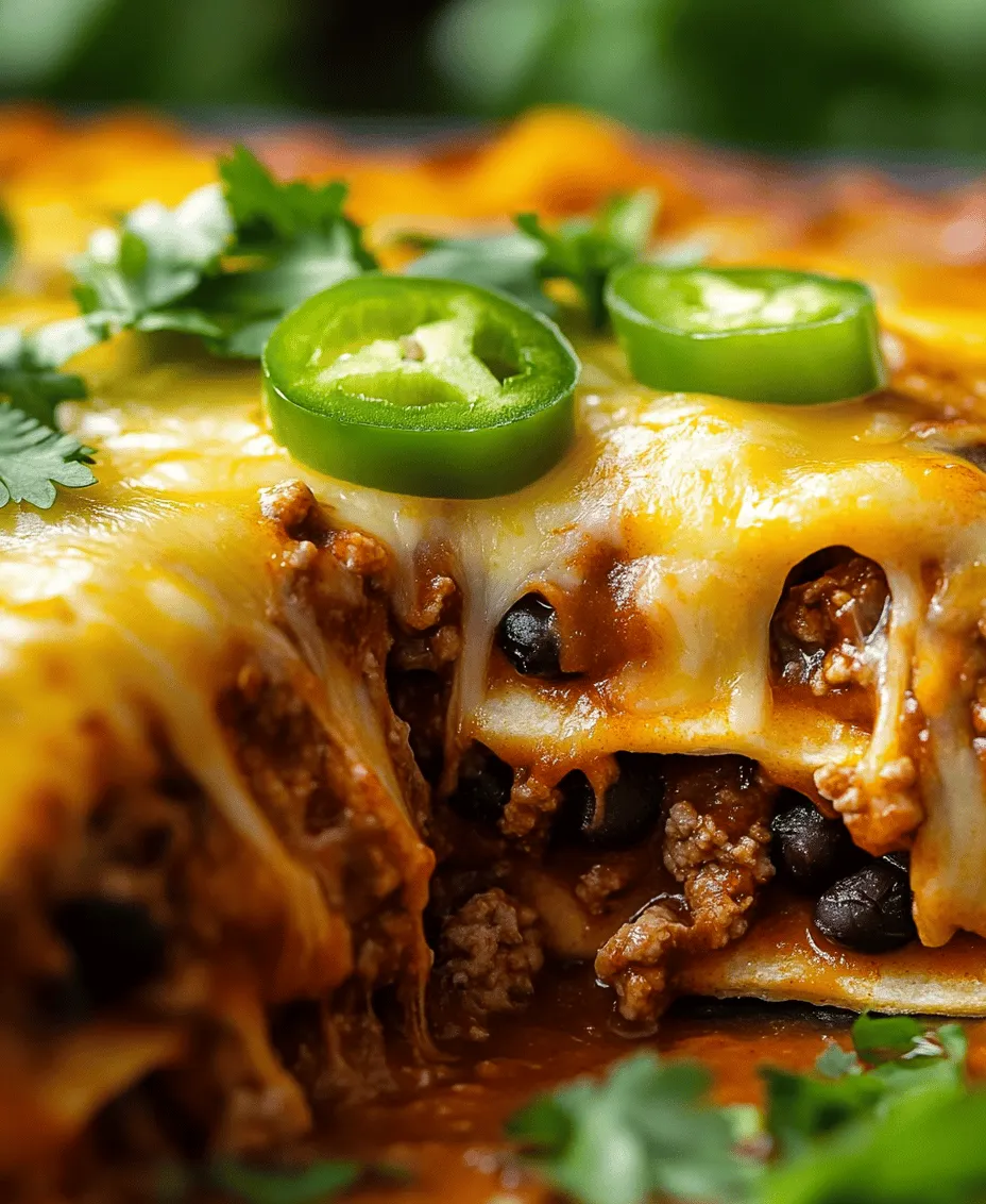 Enchiladas are a cherished staple of Mexican cuisine, celebrated for their versatility, rich flavors, and comforting appeal. These delicious rolled tortillas filled with savory ingredients are perfect for any occasion, from family dinners to festive gatherings. The ultimate ground beef enchiladas are particularly beloved for their hearty filling and zesty sauce, making them a crowd-pleaser at any table.