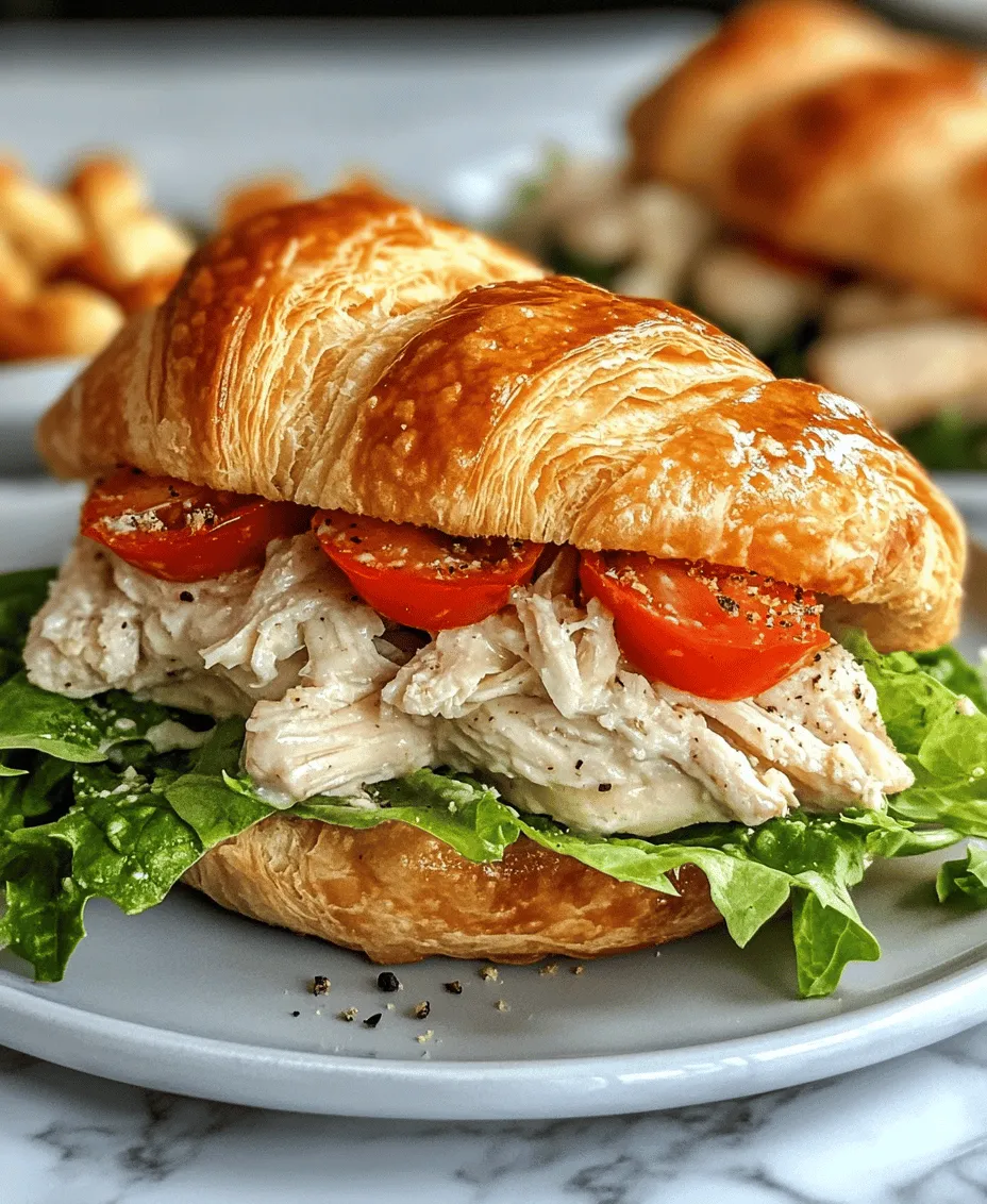 The Chicken Caesar Croissant Sandwich is a delightful fusion that brings together the timeless flavors of a classic Caesar salad and the buttery decadence of freshly baked croissants. This innovative sandwich is more than just a meal; it’s a culinary experience that caters to those craving something quick, easy, and satisfying. Whether you’re looking for a standout lunch option or a light dinner that doesn’t skimp on flavor, this sandwich is sure to impress.