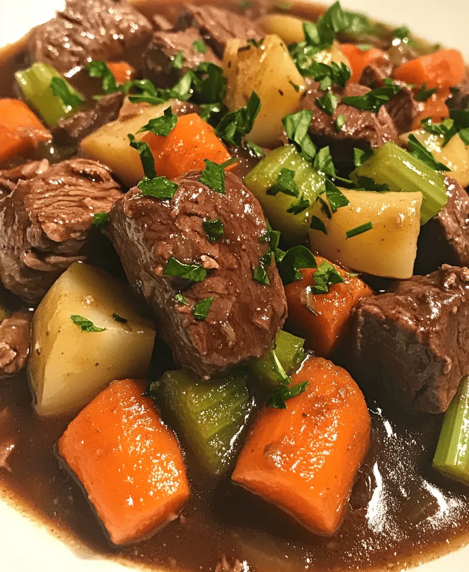 Beef stew is one of those timeless dishes that evoke feelings of warmth and comfort, often reminding us of family gatherings around the dinner table. This classic comfort food has been cherished across generations, with each cook adding their personal touch to create a dish that is not only satisfying but also bursting with flavor. The beauty of a stovetop beef stew lies in its heartiness and versatility; it can be enjoyed in the depths of winter or during the cooler months of fall, making it a year-round favorite.