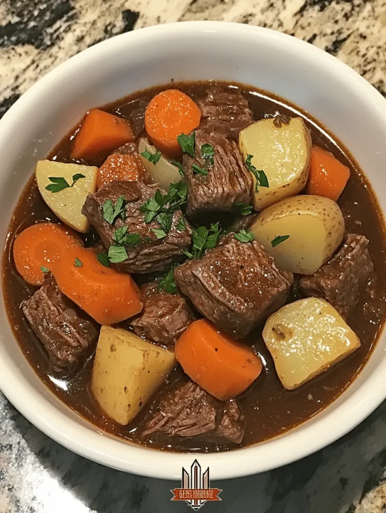 Beef stew is one of those timeless dishes that evoke feelings of warmth and comfort, often reminding us of family gatherings around the dinner table. This classic comfort food has been cherished across generations, with each cook adding their personal touch to create a dish that is not only satisfying but also bursting with flavor. The beauty of a stovetop beef stew lies in its heartiness and versatility; it can be enjoyed in the depths of winter or during the cooler months of fall, making it a year-round favorite.