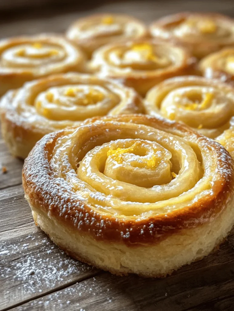 When it comes to delightful pastries, few can rival the refreshing taste of lemon rolls. These soft, fluffy treats are not only a feast for the eyes but also a symphony of flavors that dance on the palate. Imagine biting into a warm roll, with its tender exterior giving way to a gooey, tangy filling that bursts with citrus goodness. Lemon rolls are the epitome of comfort food, offering a unique twist on the traditional sweet roll by infusing the zesty flavor of lemons, making them an irresistible choice for breakfast, brunch, or even dessert.