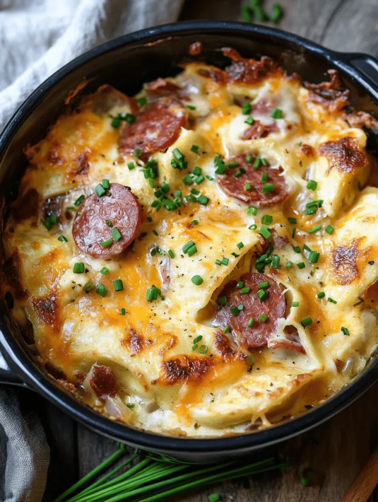 If you're looking for a hearty, satisfying meal that brings warmth and nostalgia to the table, look no further than the cozy crockpot pierogi casserole with kielbasa. This dish is a delightful blend of flavors, combining the comforting texture of pierogi with the savory richness of kielbasa, all made effortlessly in a slow cooker. It’s the perfect meal for those chilly evenings when you want something that feels like a warm hug.