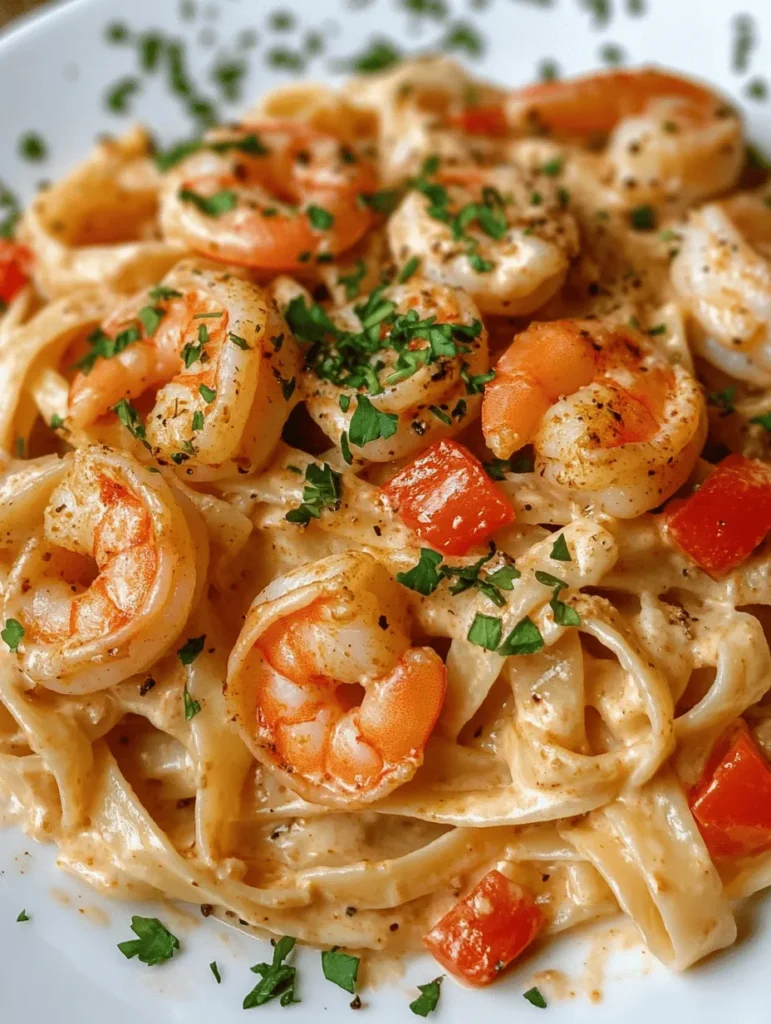 If you’re in search of a dish that is both indulgent and bursting with flavor, look no further than Creamy Cajun Shrimp Pasta. This culinary masterpiece combines the bold, spicy characteristics of Cajun cuisine with the comforting familiarity of pasta, resulting in a meal that is as satisfying as it is delicious. The creamy texture of the sauce envelops perfectly cooked shrimp and al dente pasta, creating a symphony of flavors that dances on your palate, making each bite a delightful experience.