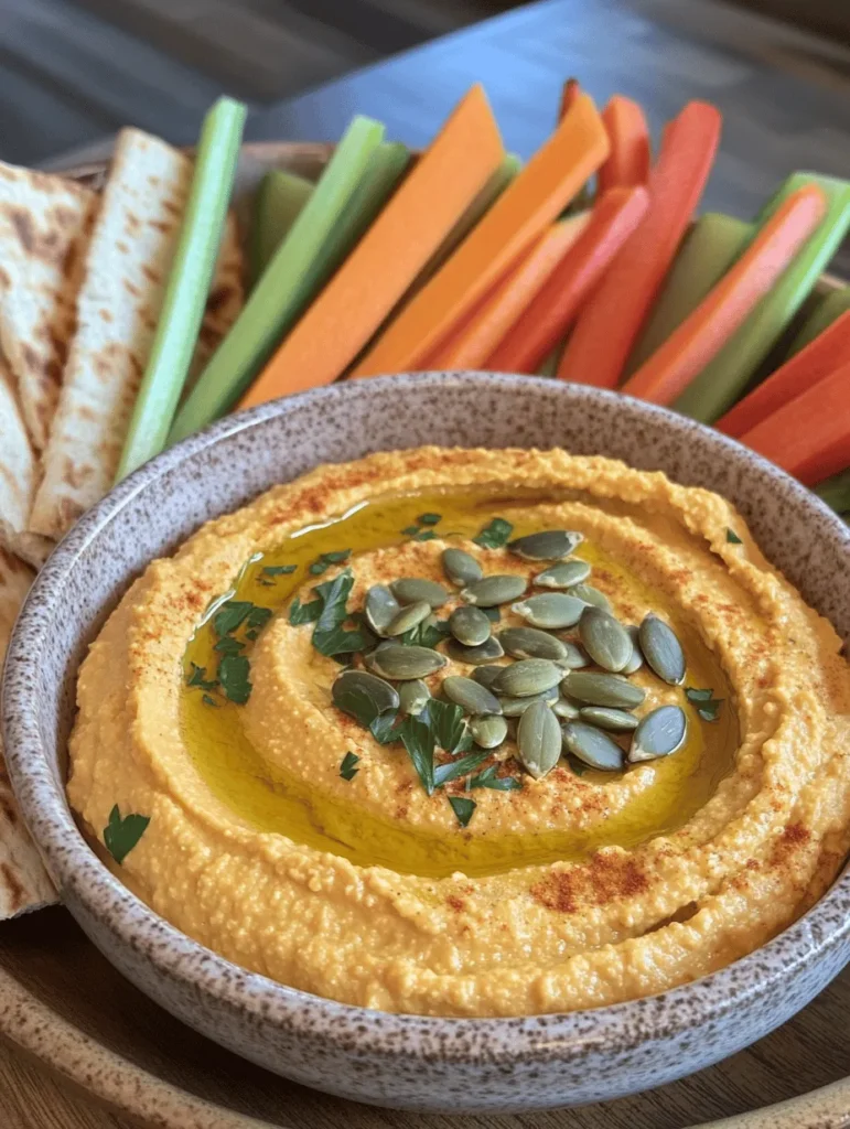 As the leaves begin to change and the crisp autumn air sets in, the culinary world embraces the rich, warming flavors of the season. One standout recipe that captures the essence of fall is Savory Pumpkin Hummus Delight. This innovative twist on the traditional hummus combines the wholesome essence of pumpkin with classic hummus ingredients, resulting in a unique and delicious dip that is sure to impress your guests and elevate your gatherings.