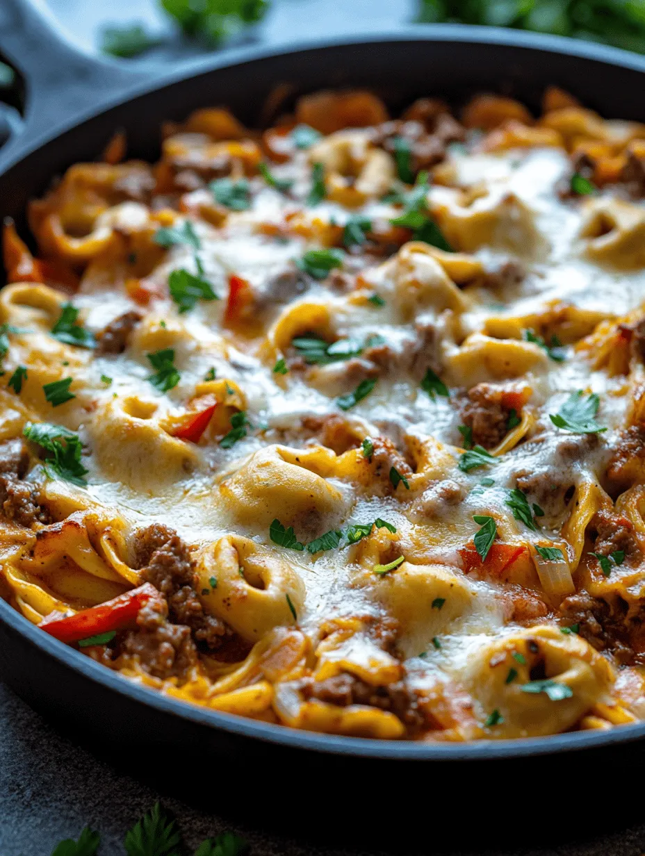 If you're on the hunt for a dish that effortlessly combines comfort and flavor, look no further than the Philly Cheesesteak Tortellini Bake. This indulgent recipe marries the iconic flavors of a classic Philly cheesesteak with the delightful richness of cheesy tortellini, creating a mouthwatering dish that is sure to please everyone at your dinner table. Perfect for family dinners or gatherings with friends, this bake offers the heartiness of a traditional cheesesteak while being surprisingly easy to prepare, making it an ideal choice for busy weeknights or laid-back weekends.