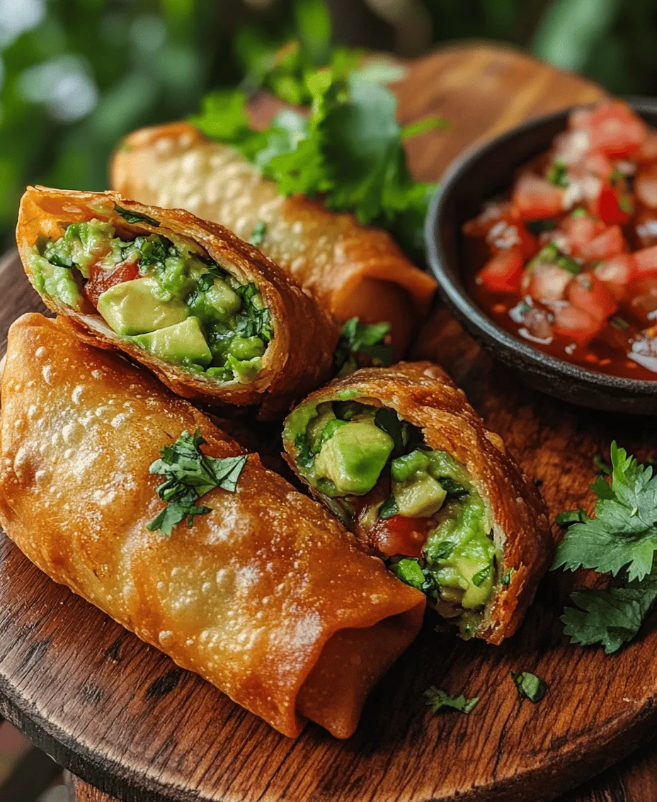 A successful Avocado Egg Roll hinges on the quality and freshness of its ingredients. Let's explore the key components that bring this dish to life.