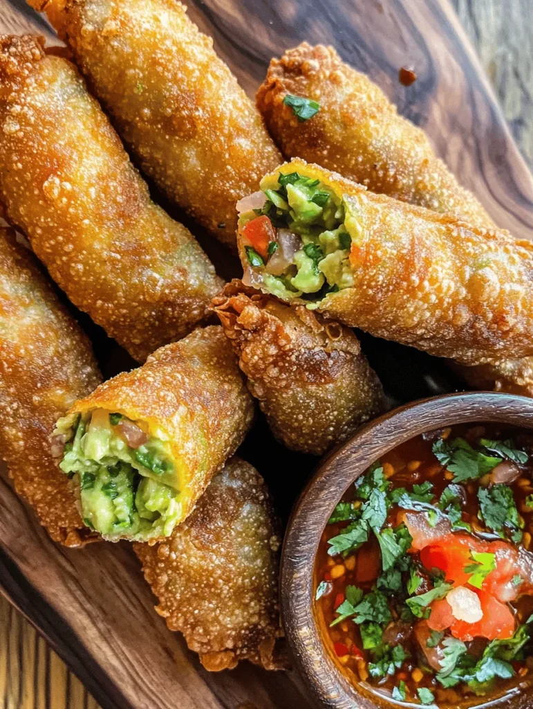 A successful Avocado Egg Roll hinges on the quality and freshness of its ingredients. Let's explore the key components that bring this dish to life.