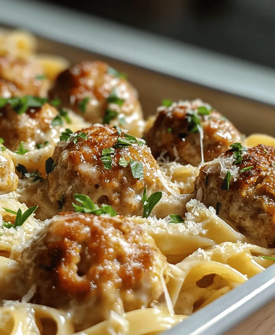 In the world of comfort food, few dishes can rival the indulgent flavors and satisfying textures of Garlic Butter Chicken Meatballs. This delightful recipe marries the juiciness of ground chicken with the richness of garlic butter sauce, making it a perfect choice for family dinners or gatherings. The harmonious blend of ingredients creates a dish that not only pleases the palate but also warms the heart. With its creamy sauce and a hint of Italian herbs, Garlic Butter Chicken Meatballs are destined to become a staple in your meal rotation.