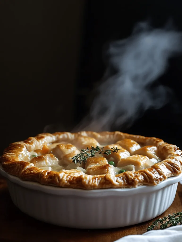 Chicken pot pie is more than just a dish; it’s a nostalgic emblem of comfort food that transcends generations. The mere mention of this savory pie conjures images of cozy family gatherings, where the warmth of the oven mirrors the warmth of shared laughter and stories around the dining table. In today’s fast-paced world, the importance of homemade meals has never been more apparent, as they have the unique ability to create a welcoming atmosphere, fostering connection and comfort.