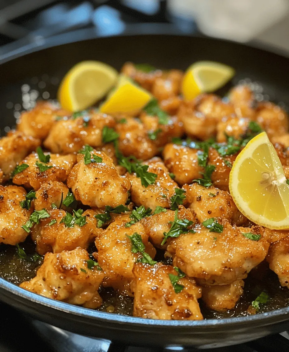 If you’re on the hunt for a quick, flavorful meal that can be whipped up in just 15 minutes, look no further than Garlic Butter Chicken Bites. This dish is a perfect combination of tender chicken pieces sautéed in a rich, buttery garlic sauce that tantalizes the taste buds. Whether you’re serving it as a main course or as a delightful appetizer at your next gathering, these chicken bites are sure to impress.