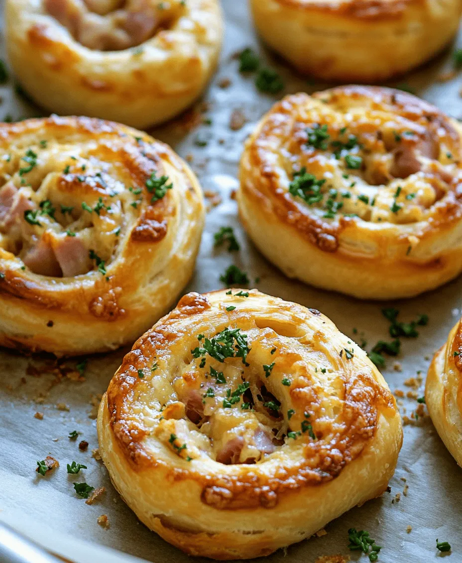 Delve into the world of delightful flavors with these Deliciously Cheesy Hot Ham & Cheese Pinwheels. Perfect for parties, quick snacks, or family gatherings, this recipe combines the savory taste of ham and Swiss cheese wrapped in warm, flaky crescents, making it an irresistible treat. The beauty of pinwheels lies in their simplicity and adaptability, allowing you to customize them to suit your palate and the occasion. This blog post will guide you through the steps of creating this mouthwatering dish while also exploring its versatility and appeal. Whether you're a seasoned home cook or a kitchen novice, this recipe is easy to follow and sure to impress.