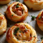 Delve into the world of delightful flavors with these Deliciously Cheesy Hot Ham & Cheese Pinwheels. Perfect for parties, quick snacks, or family gatherings, this recipe combines the savory taste of ham and Swiss cheese wrapped in warm, flaky crescents, making it an irresistible treat. The beauty of pinwheels lies in their simplicity and adaptability, allowing you to customize them to suit your palate and the occasion. This blog post will guide you through the steps of creating this mouthwatering dish while also exploring its versatility and appeal. Whether you're a seasoned home cook or a kitchen novice, this recipe is easy to follow and sure to impress.