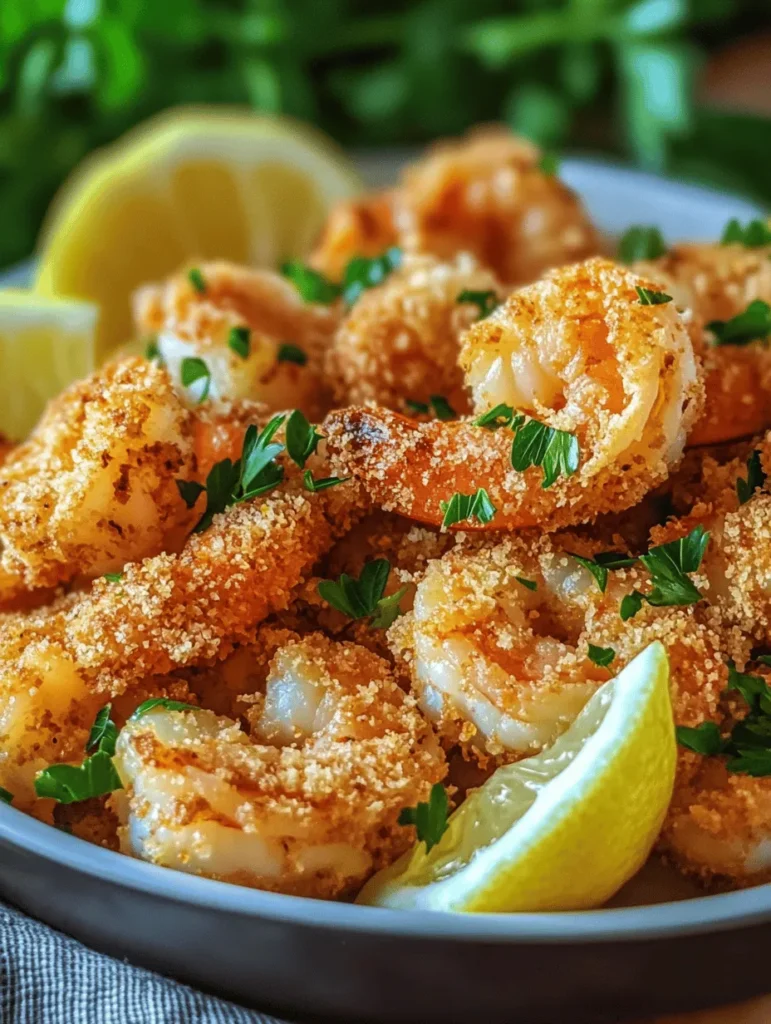 Every ingredient in the crispy baked shrimp delight plays a crucial role in building flavor and texture. Let’s break down each component to understand their significance in this recipe.
