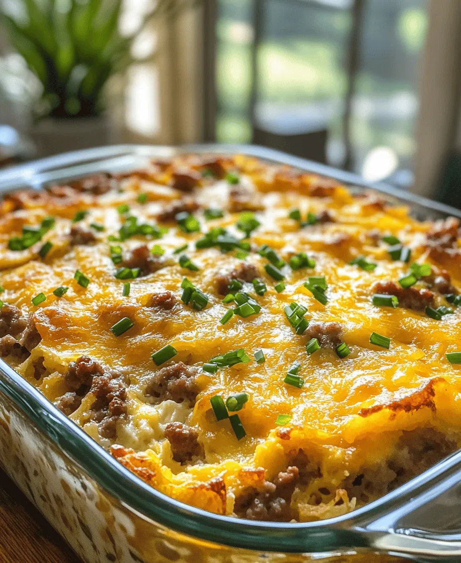 Breakfast is often heralded as the most important meal of the day, and for good reason. It sets the tone for our energy levels, mood, and productivity. Among the myriad of options available, breakfast casseroles have surged in popularity, especially for family meals and gatherings. These delightful dishes encapsulate the essence of comfort food, combining an array of ingredients into a single, hearty meal that can feed a crowd with minimal effort.
