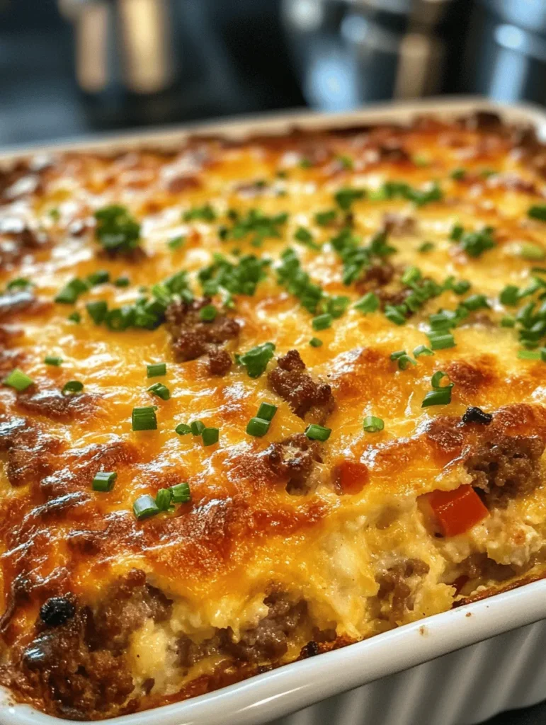Breakfast is often heralded as the most important meal of the day, and for good reason. It sets the tone for our energy levels, mood, and productivity. Among the myriad of options available, breakfast casseroles have surged in popularity, especially for family meals and gatherings. These delightful dishes encapsulate the essence of comfort food, combining an array of ingredients into a single, hearty meal that can feed a crowd with minimal effort.
