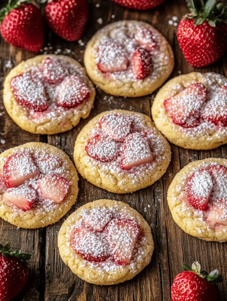 Cookies have long been a beloved dessert option, cherished for their versatility and the comfort they bring. From classic chocolate chip to more innovative flavors, cookies can satisfy any sweet tooth. Among the many delightful cookie varieties, Strawberry Dream Cookies stand out as a unique and flavorful twist on traditional recipes. This delectable treat not only incorporates the vibrant flavor of fresh strawberries but also brings an element of surprise with the addition of creamy white chocolate.