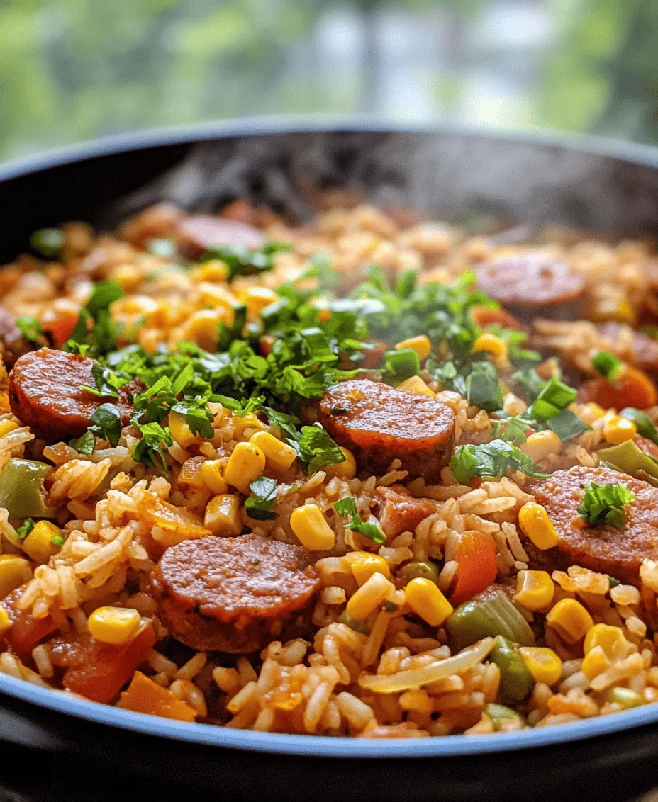 In the culinary world, few dishes embody the spirit of comfort food quite like the Cajun Sausage and Rice Skillet. This vibrant, flavorful meal not only satisfies the palate but also brings warmth and joy to any dining table. Perfect for busy weeknights or leisurely weekends, this easy recipe combines the smoky heat of Cajun sausage with the wholesome goodness of rice and vegetables.