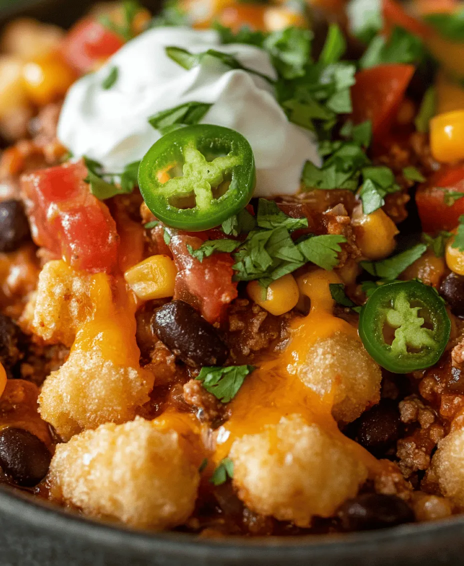 There's an undeniable charm in comfort food, a quality that brings warmth and joy to any dining experience. Among the myriad of dishes that fit this description, the Slow Cooker Cowboy Casserole stands out as a quintessential favorite that promises to satisfy both hunger and nostalgia. This hearty casserole combines the rich flavors of ground beef, black beans, corn, and cheese, all topped with crispy tater tots, making it an ideal meal for family dinners and gatherings alike.