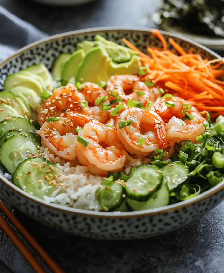 Delve into the world of vibrant flavors and wholesome ingredients with our Delicious Shrimp Poke Bowl recipe. This dish not only embodies the essence of Hawaiian cuisine but also brings a healthy twist to your dining table. Poke bowls, known for their fresh and colorful presentations, have gained immense popularity in recent years, appealing to health-conscious eaters and food enthusiasts alike. With fresh shrimp, colorful vegetables, and perfectly cooked sushi rice, this poke bowl is a feast for the eyes and the palate. Whether you're looking for a quick weeknight dinner or a dish to impress guests, this recipe is versatile and easy to customize.