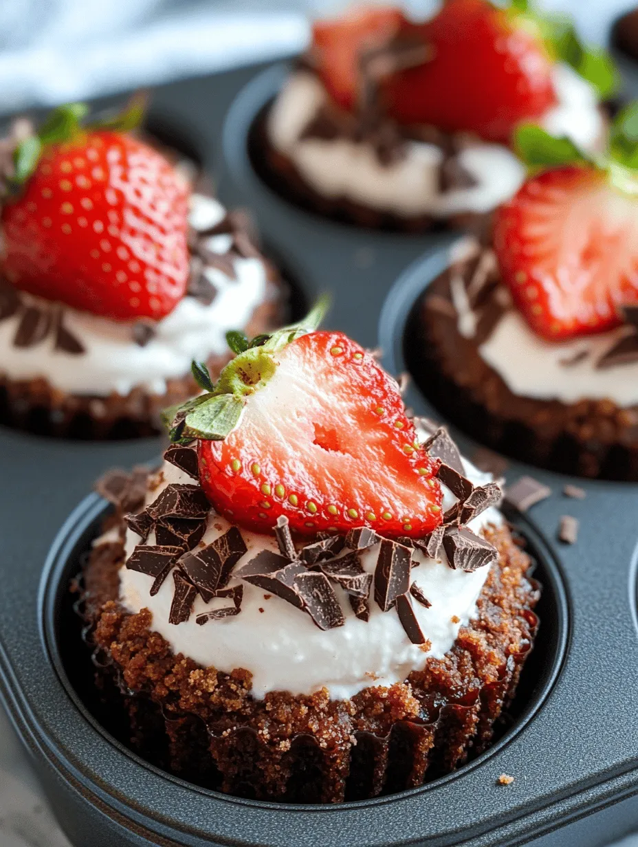 Indulging in a sweet treat can elevate any occasion, and these Decadent Chocolate Strawberry Mini Cheesecakes are perfect for satisfying your dessert cravings. The combination of rich chocolate and fresh strawberries creates a harmonious balance that delights the senses. Whether you are celebrating a special event or simply treating yourself after a long day, these mini cheesecakes are sure to impress.