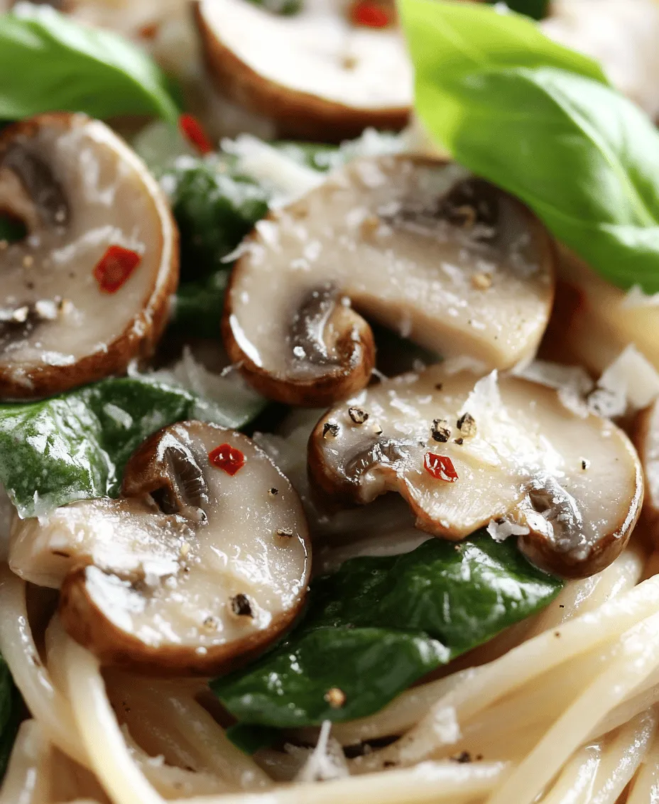 Are you on the lookout for a quick, healthy, and utterly delicious meal that can be prepared in no time? Look no further than the Spinach & Mushroom Pasta Delight. This vibrant dish not only bursts with flavor but also harnesses the nutritional powerhouse that is spinach, combined with the earthy goodness of mushrooms. Perfect for busy weeknights or a relaxed weekend dinner, this pasta dish embodies the essence of comfort food while remaining light and nutritious.