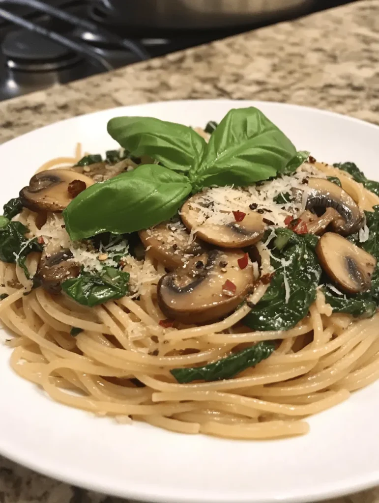 Are you on the lookout for a quick, healthy, and utterly delicious meal that can be prepared in no time? Look no further than the Spinach & Mushroom Pasta Delight. This vibrant dish not only bursts with flavor but also harnesses the nutritional powerhouse that is spinach, combined with the earthy goodness of mushrooms. Perfect for busy weeknights or a relaxed weekend dinner, this pasta dish embodies the essence of comfort food while remaining light and nutritious.