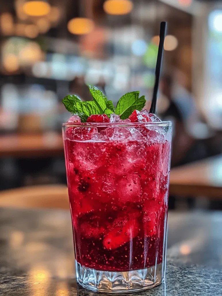 As the temperatures rise and the sun shines brighter, there's nothing quite like a refreshing beverage to invigorate your senses and cool you down. Enter the Sparkling Berry Bliss, a delightful drink that captures the essence of summer in every sip. This vibrant concoction combines the natural sweetness of fresh berries with the effervescent fizz of sparkling water, creating a perfect thirst-quencher. Whether you’re hosting a summer brunch, enjoying a picnic in the park, or simply seeking a refreshing drink for your afternoon break, Sparkling Berry Bliss is sure to impress.