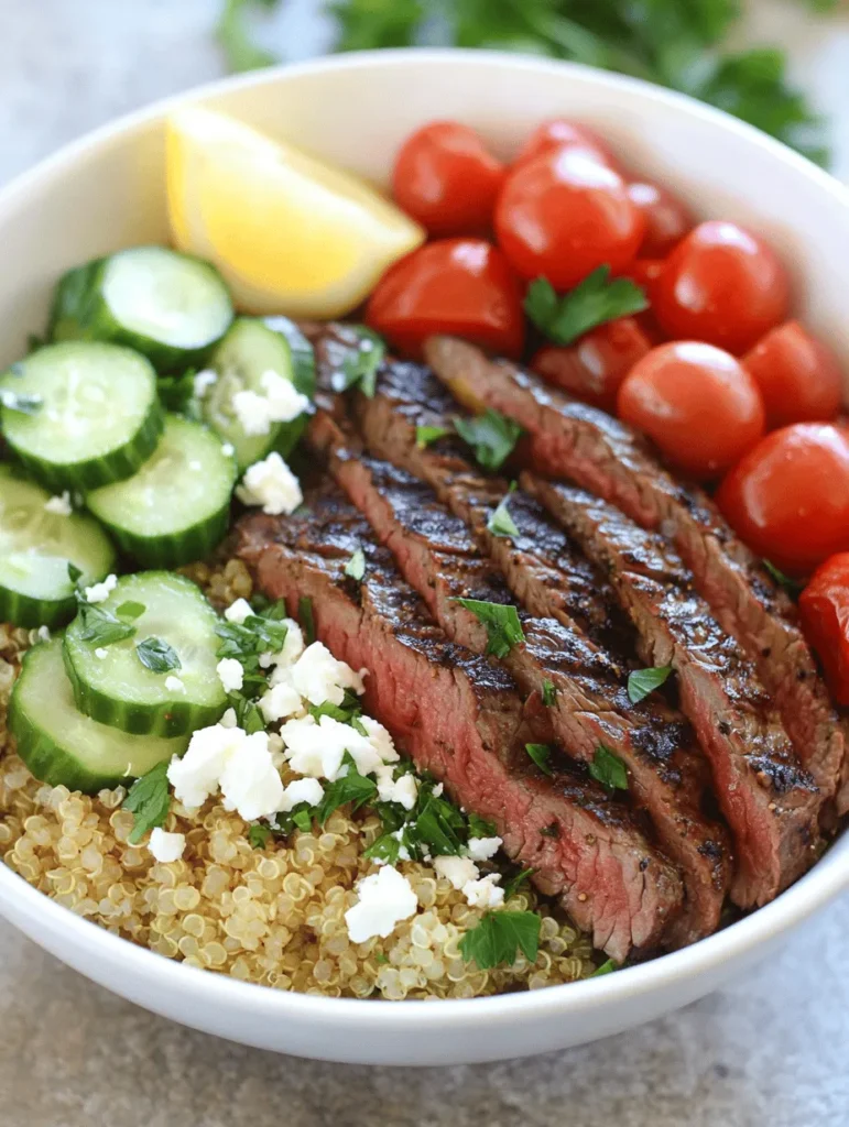 Mediterranean cuisine is renowned for its vibrant flavors, fresh ingredients, and wholesome health benefits. It emphasizes the use of fresh vegetables, lean proteins, and healthy fats, making it a popular choice for those seeking to eat well without sacrificing taste. One dish that perfectly encapsulates the essence of Mediterranean dining is the Gluten Free Mediterranean Steak Bowl. This dish is not only a feast for the senses but also a fantastic option for busy weeknights or meal prep, offering a satisfying balance of flavors and nutrients.