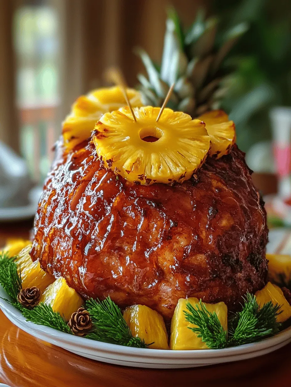 When it comes to festive meals, few dishes hold the same significance as a beautifully glazed ham. A staple for celebratory occasions, ham serves not only as a delicious main course but also as an impressive centerpiece that brings friends and family together around the table. Among the plethora of ham recipes, the Glazed Pineapple Delight Ham stands out for its perfect blend of sweet and savory flavors. This dish is an ideal choice for holidays, family gatherings, or any special occasion where you want to leave a lasting impression.
