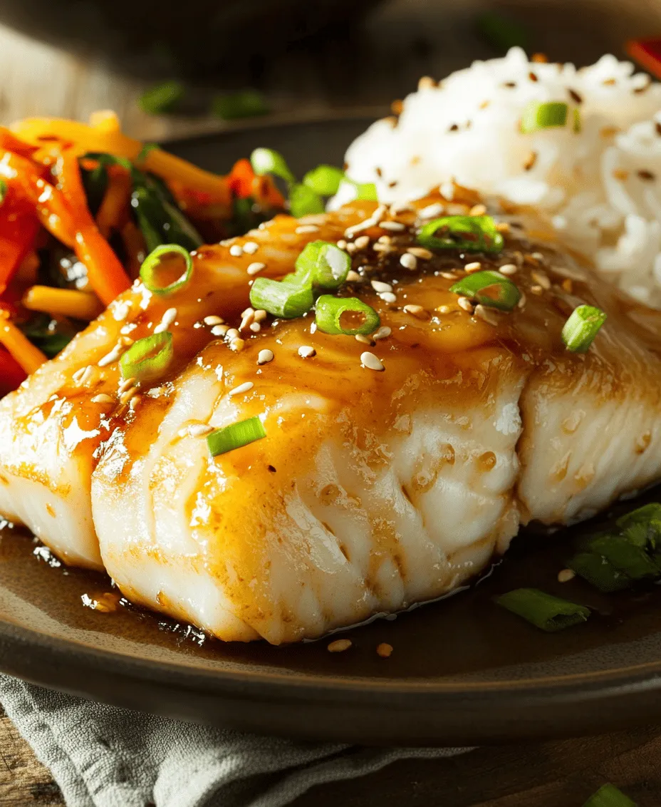 If you're looking for a simple yet delicious way to prepare cod, this Easy Ginger Soy Cod Recipe is just what you need. This dish combines the delicate flavors of cod with a savory and sweet ginger soy sauce, making it a perfect choice for busy weeknight dinners or special occasions. Cod is a versatile fish that not only tastes great but also offers numerous health benefits, making it a staple in many households. The combination of ginger and soy sauce brings an explosion of flavor that elevates this dish to new heights while remaining incredibly easy to prepare.