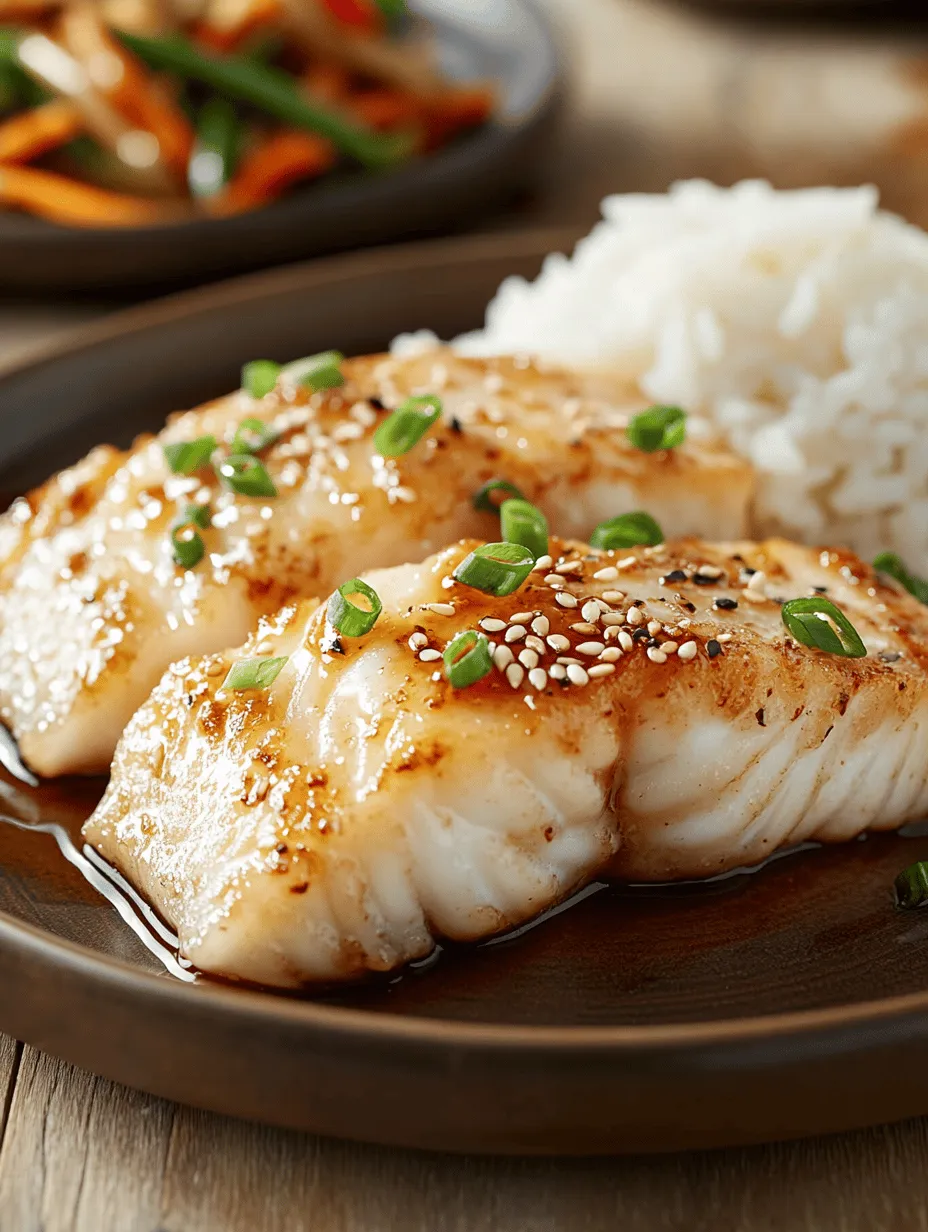 If you're looking for a simple yet delicious way to prepare cod, this Easy Ginger Soy Cod Recipe is just what you need. This dish combines the delicate flavors of cod with a savory and sweet ginger soy sauce, making it a perfect choice for busy weeknight dinners or special occasions. Cod is a versatile fish that not only tastes great but also offers numerous health benefits, making it a staple in many households. The combination of ginger and soy sauce brings an explosion of flavor that elevates this dish to new heights while remaining incredibly easy to prepare.