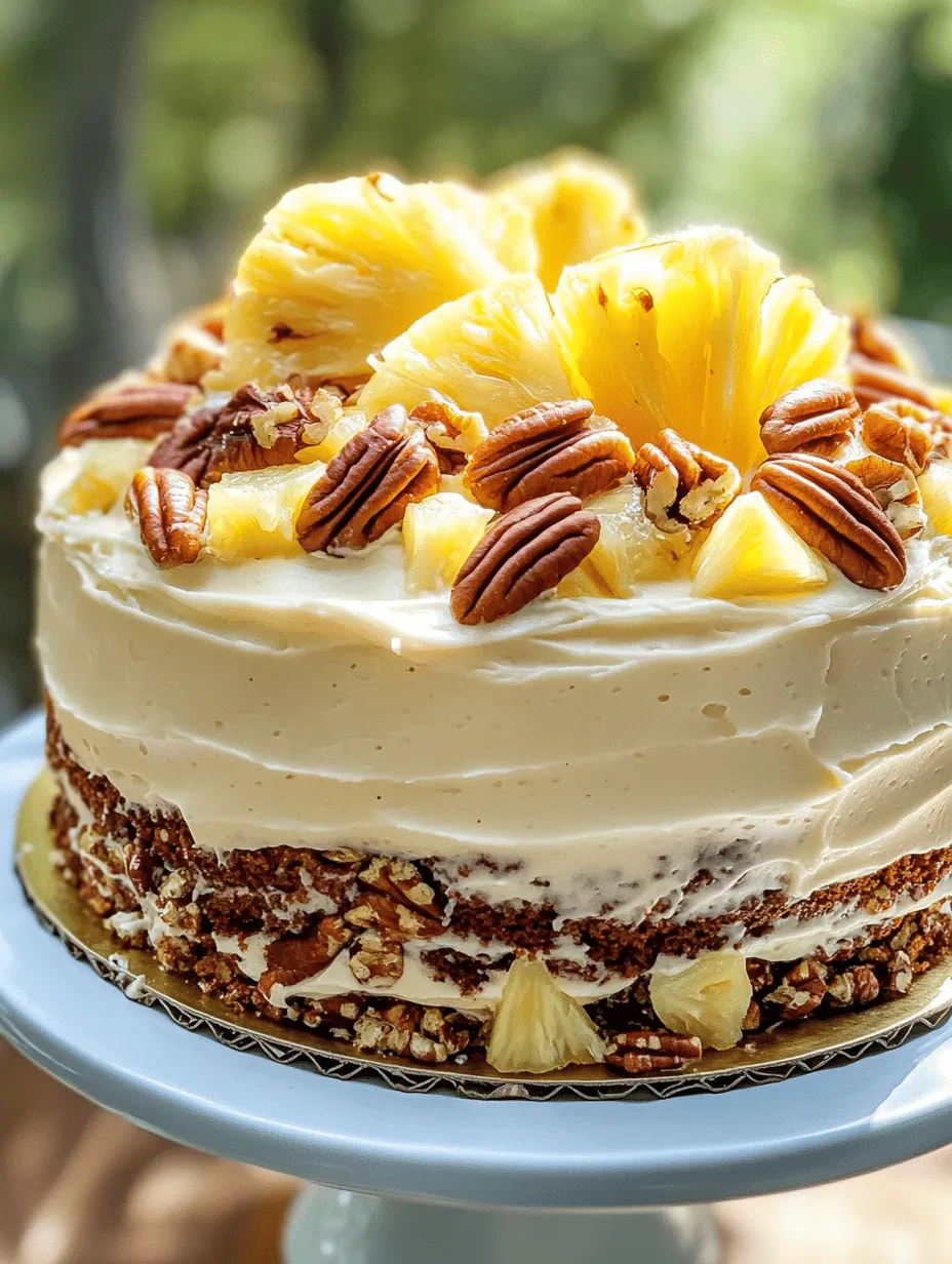 Southern baking is a cherished tradition, steeped in history and rich with flavor. The South is known for its warm hospitality and its ability to bring people together around the dinner table, often featuring an array of mouth-watering desserts. One standout treat that embodies the essence of Southern dessert culture is the Southern Creamy Pineapple Pecan Cake. This delightful cake is a perfect harmony of creamy, fruity, and nutty flavors, making it a favorite among dessert lovers.