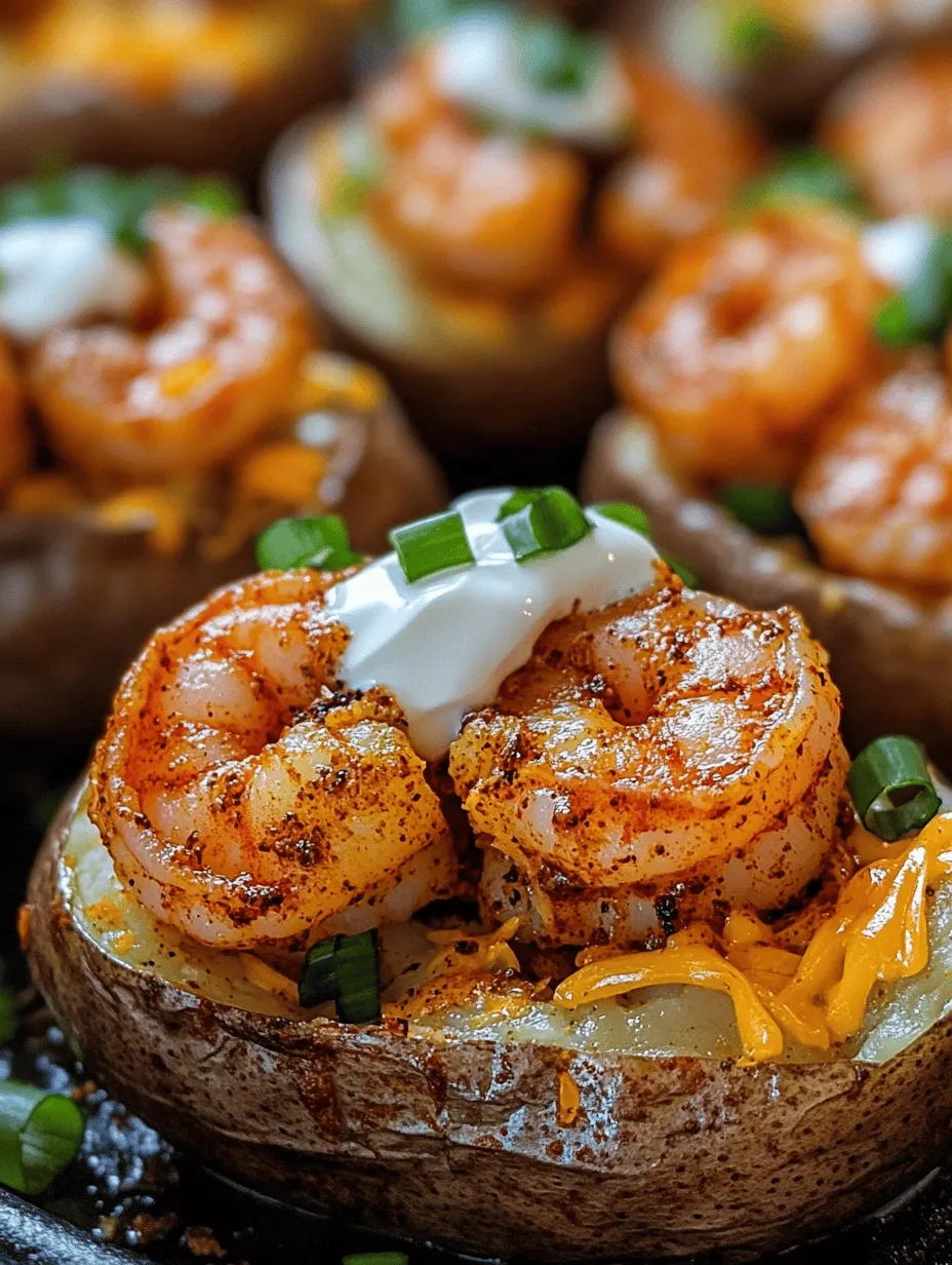 Imagine a dish that perfectly marries the comforting, hearty nature of a baked potato with the bold, zesty flavors of Cajun shrimp. The Flavorful Cajun Shrimp Loaded Baked Potato is not just a meal; it's an experience that tantalizes the taste buds and warms the soul. Ideal for family dinners, festive gatherings, or a cozy weeknight treat, this dish transforms simple ingredients into an extraordinary culinary delight.