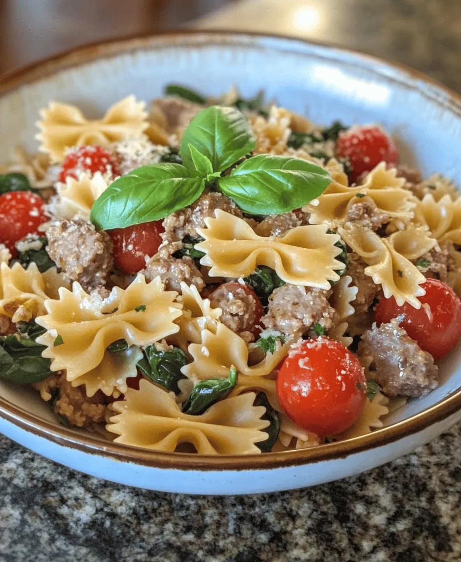When we think of comfort food, pasta often takes center stage. Its versatility, combined with the warmth of a rich sauce, makes it a universally loved dish, perfect for any occasion. The creamy Italian sausage and bow tie pasta recipe embodies this concept beautifully. With a delightful interplay of flavors and textures, this dish is not only satisfying but also incredibly easy to prepare, making it an ideal choice for both weeknight dinners and special gatherings.