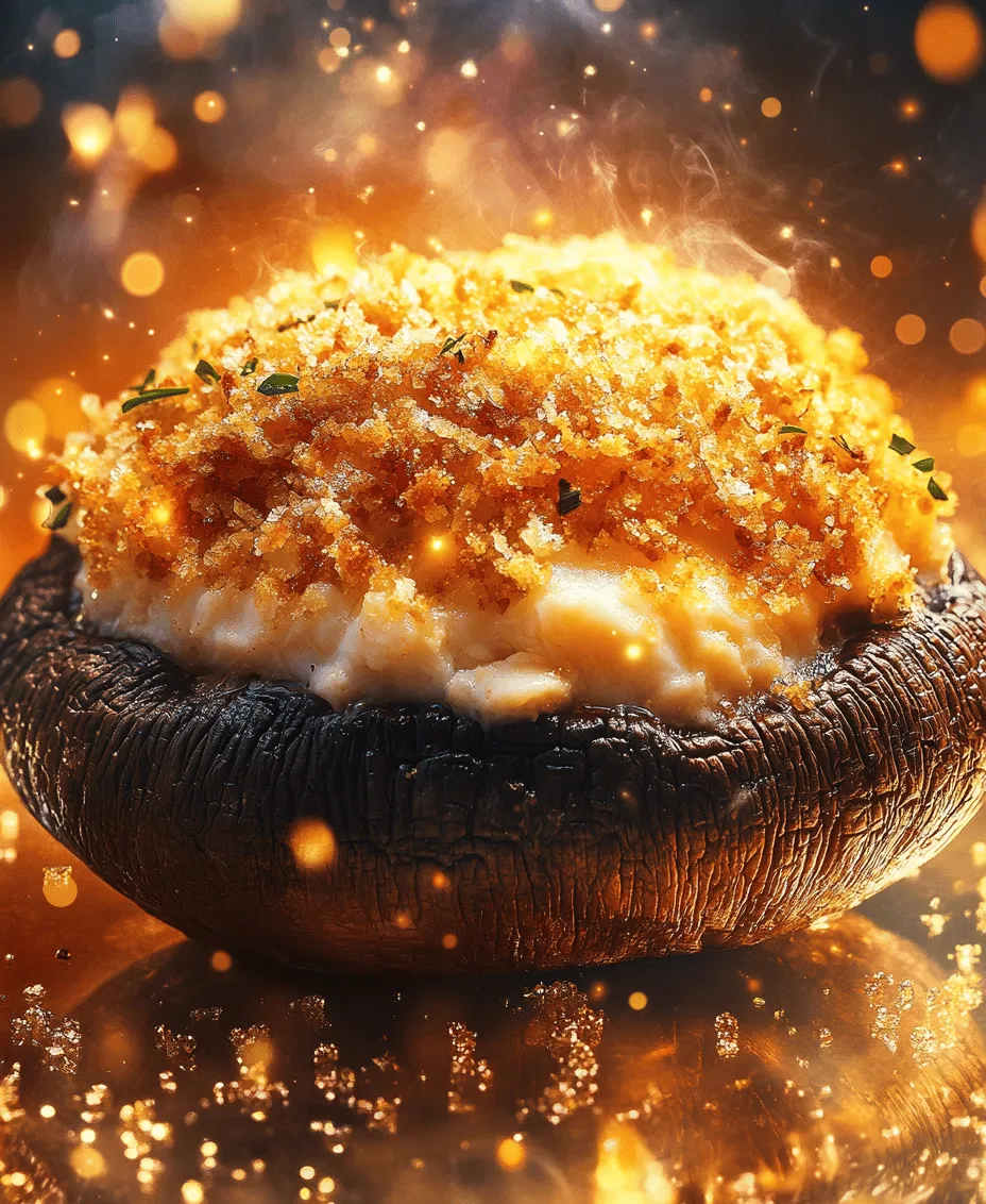 If you’re looking to elevate your culinary repertoire with a dish that impresses both in flavor and presentation, look no further than the Crab-Stuffed Portobello Delight. This recipe showcases the delightful combination of succulent crab meat and rich, meaty portobello mushrooms, making it a perfect centerpiece for any dining occasion. Whether you’re hosting an elegant dinner party or enjoying a casual gathering with friends, this dish offers a luxurious touch that’s sure to impress.