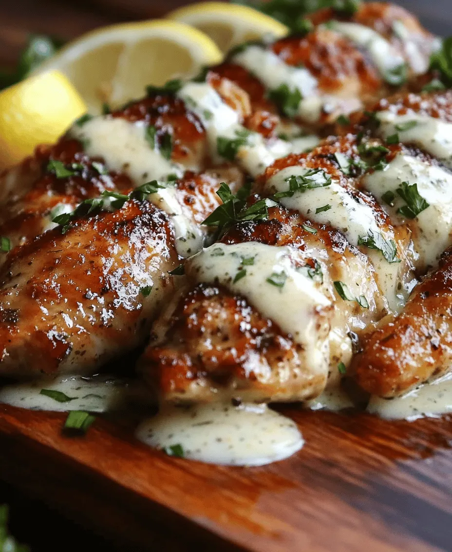 In the world of comfort food, few dishes can rival the satisfaction of a perfectly roasted chicken. The aroma of a chicken roasting in the oven, seasoned with fragrant herbs, is enough to make anyone's mouth water. This Herb Roasted Chicken in Creamy White Sauce brings together rich flavors from fresh herbs, zesty lemon, and a velvety sauce, creating a meal that's not only delicious but also visually appealing. Whether you're preparing for a family gathering or a cozy dinner at home, this recipe is sure to impress your guests and satisfy your taste buds.