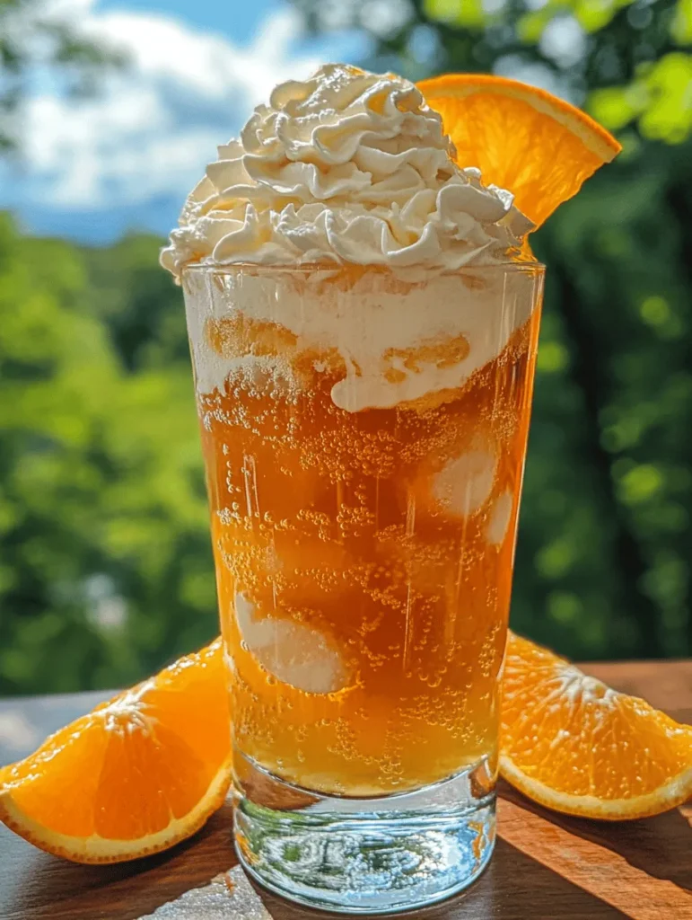 In recent years, Swig's Creamsicle Soda has taken the beverage scene by storm, captivating taste buds with its delightful blend of fizzy sweetness and creamy goodness. This tantalizing drink, known for its nostalgic flavor reminiscent of childhood summer days, has become a favorite among soda enthusiasts and dessert lovers alike. The unique combination of orange soda and creamy vanilla ice cream is not only refreshing but also indulgent, making it the perfect treat for warm weather or special occasions.