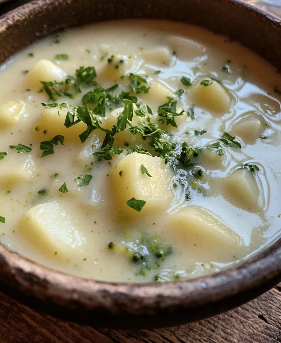 When the temperatures drop and the days grow shorter, there’s nothing quite like a warm bowl of soup to bring comfort and satisfaction. Soup has long been celebrated as a go-to comfort food, offering warmth and nourishment that transcends seasons but feels especially cozy during the colder months. Among the myriad of soup options available, Cheesy Broccoli & Potato Soup stands out as a delightful choice. This hearty and creamy dish combines the earthy flavors of potatoes with the vibrant freshness of broccoli, creating a rich, satisfying meal that appeals to the entire family.