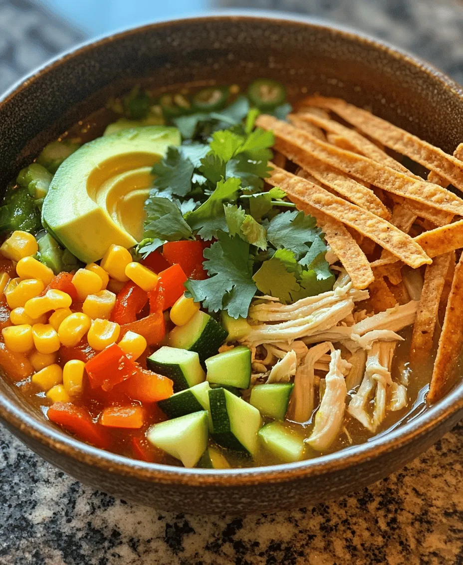 In the world of comfort foods, few dishes can rival the warmth and satisfaction provided by a hearty bowl of soup. The Southwest Chicken Soup is a delightful blend of vibrant ingredients and spices that not only warms the body but also tantalizes the taste buds. Whether you're seeking solace on a chilly evening or you want to serve something special at your next gathering, this soup checks all the boxes. Its rich flavors and wholesome ingredients come together to create a dish that is both comforting and invigorating.