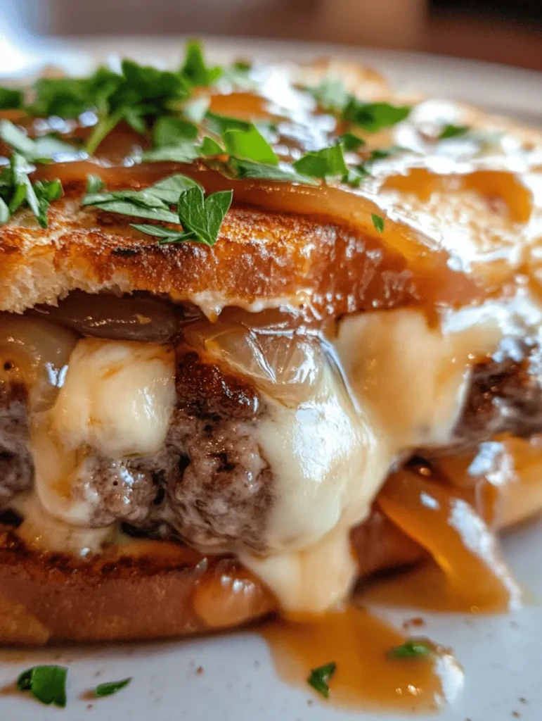 The Savory Patty Melt with Secret Sauce is not just another burger; it's a culinary experience that combines comfort and indulgence in every bite. This dish features juicy beef patties, gooey Swiss cheese, and sweet, caramelized onions, all nestled between two slices of perfectly toasted rye or sourdough bread. Whether you're hosting a casual gathering, preparing a family dinner, or simply craving a satisfying weeknight meal, the patty melt is a dish that never fails to impress.