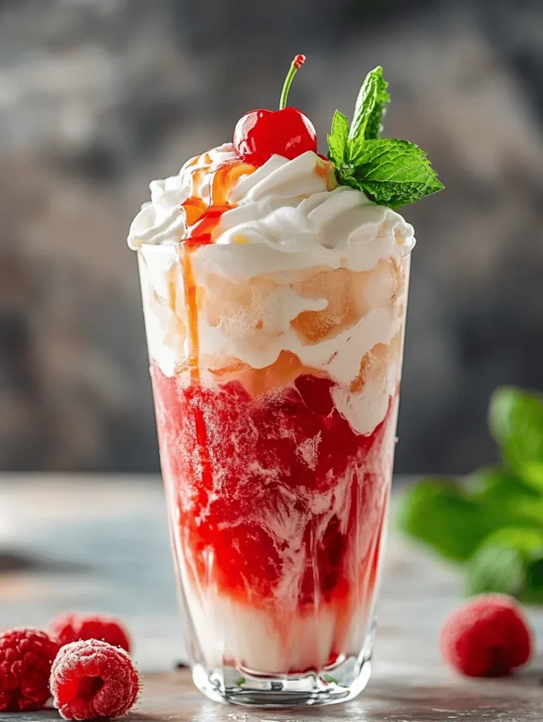 If you're looking for a refreshing beverage that can elevate any gathering, the Sparkling Italian Dream is a perfect choice. This delightful drink combines the effervescent charm of sparkling water with the sweet, creamy richness of flavored syrups and cream, making it an irresistible treat for all ages. Whether you're hosting a casual brunch, celebrating a birthday, or simply enjoying a sunny afternoon, the Sparkling Italian Dream will add a touch of elegance and joy to your occasion.