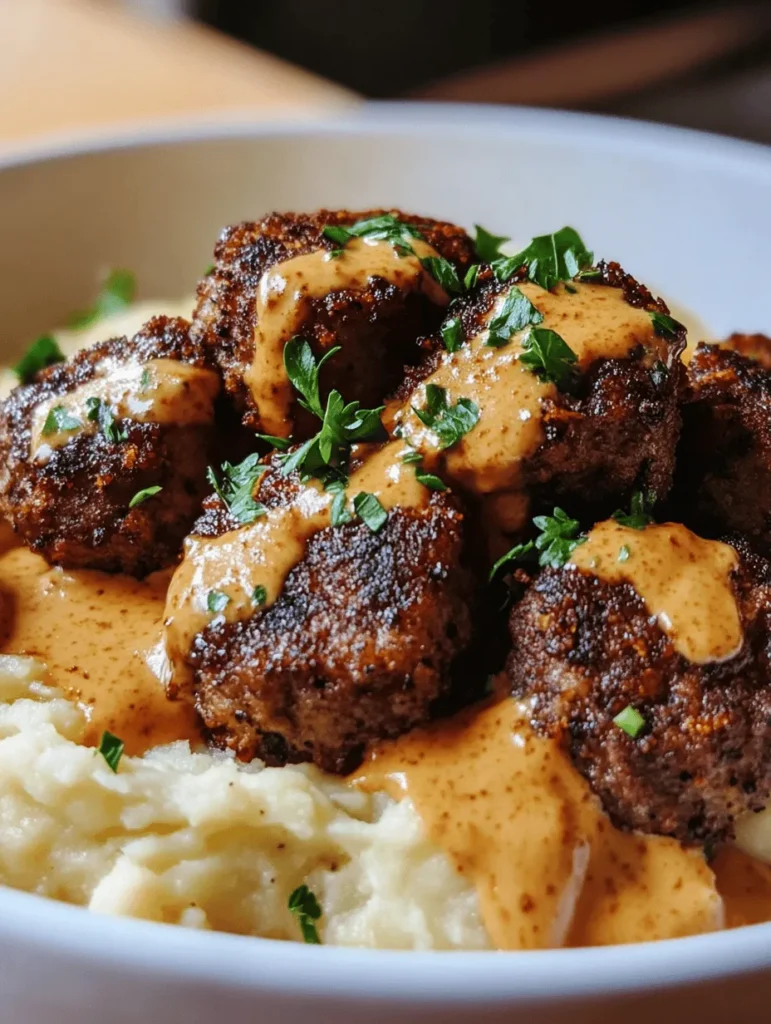 In the realm of comfort food, few dishes can rival the delectable combination of Cajun steak bites paired with creamy, cheesy mashed potatoes and a rich Parmesan sauce. This recipe encapsulates the essence of indulgent dining, bringing together robust flavors and comforting textures that are sure to satisfy any palate. Whether you’re preparing a cozy dinner for family or looking to impress guests at a gathering, these Cajun steak bites with cheesy mashed potatoes are designed to steal the show.