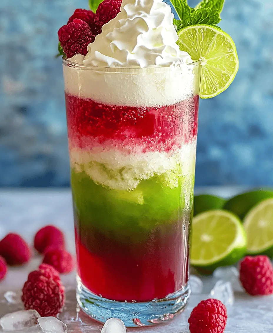 As the sun shines brighter and temperatures rise, nothing beats a refreshing drink that tantalizes your taste buds and quenches your thirst. The Raspberry Key Lime Italian Soda is the perfect summer beverage, combining the sweet-tart flavor of fresh raspberries with the zesty punch of key limes. This delightful drink not only looks inviting but also provides a burst of flavor that makes it ideal for any gathering or casual enjoyment at home.